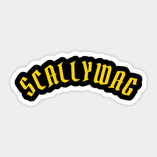 Scallywag Sticker